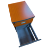 Picture of ST-P2DMC Torch 2-Drw Mobile pedestal - Medium Cherry