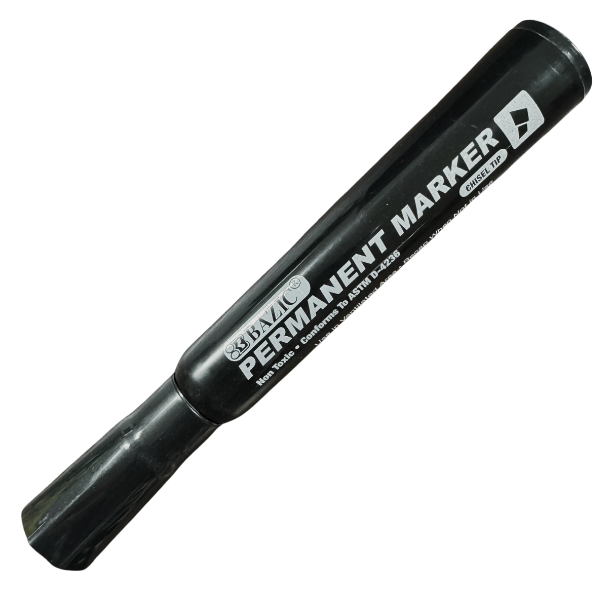 Picture of 53-036 Bazic Permanent Marker #1273 - Black