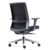 Picture of EC-5394BK Evolve Chrome Base H.B. Vinyl Chair - Black