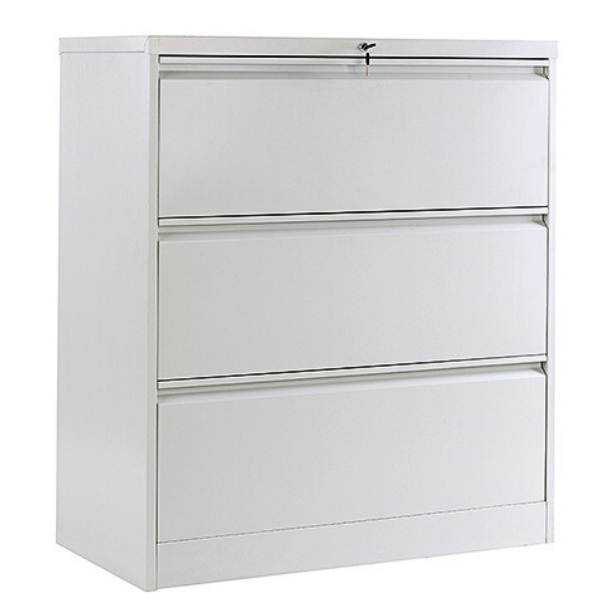 Picture of AF-L3DG Image 3-Drawer Lateral Cabinet - Grey