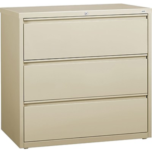 Picture of AF-L3DP Image 3-Drawer Lateral Cabinet - Putty