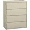 Picture of AF-L4DP Image 4-Drawer Lateral Cabinet - Putty