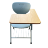 Picture of AA-1001L Image Student Desk w/Tablet & Basket - GY/BE #L40472