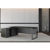 Picture of ET-D1615L W Evolve 1600 x 1500 L-Type Desk w/Cupboard - Walnut