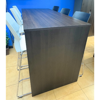 Picture of ET-T188H W Evolve 42"H Collaborative Table - Walnut