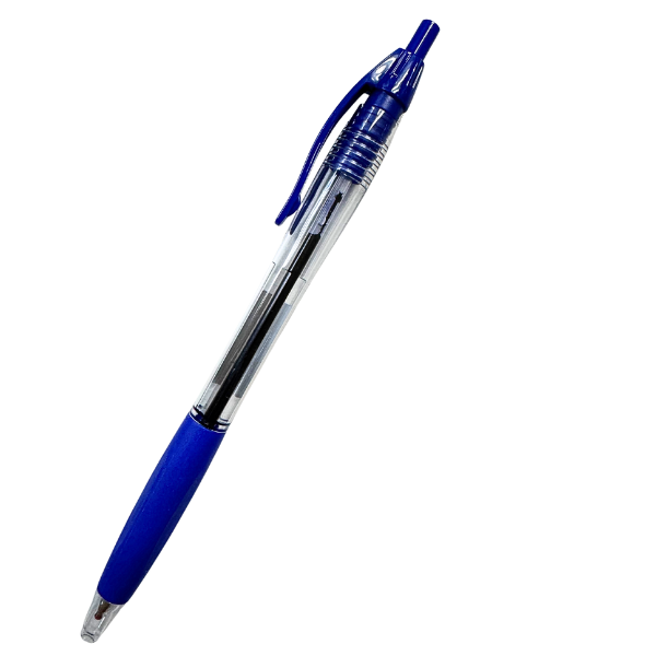 Picture of 62-046 Unimax Ultraglide Ret. Ball Point Pen 1.0mm - Blue #003453