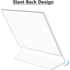 Picture of 08-026 Slanted 11x8-1/2 Horizontal Sign Holder - Clear