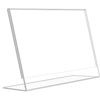 Picture of 08-026 Slanted 11x8-1/2 Horizontal Sign Holder - Clear