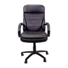 Picture of B0-HAB72BK Boss Habanera Leather High Back Exec. Chair - Bk