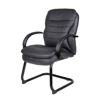 Picture of B0-HAB40BK Boss Habanera Leather M.B. Side Chair - Bk