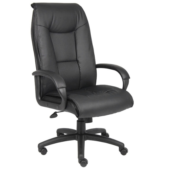 Picture of B7-601BK Boss High Back Padded Exec. Chair - Black