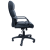 Picture of AA-5332BK Image High Back Exec Vinyl Chair - Black